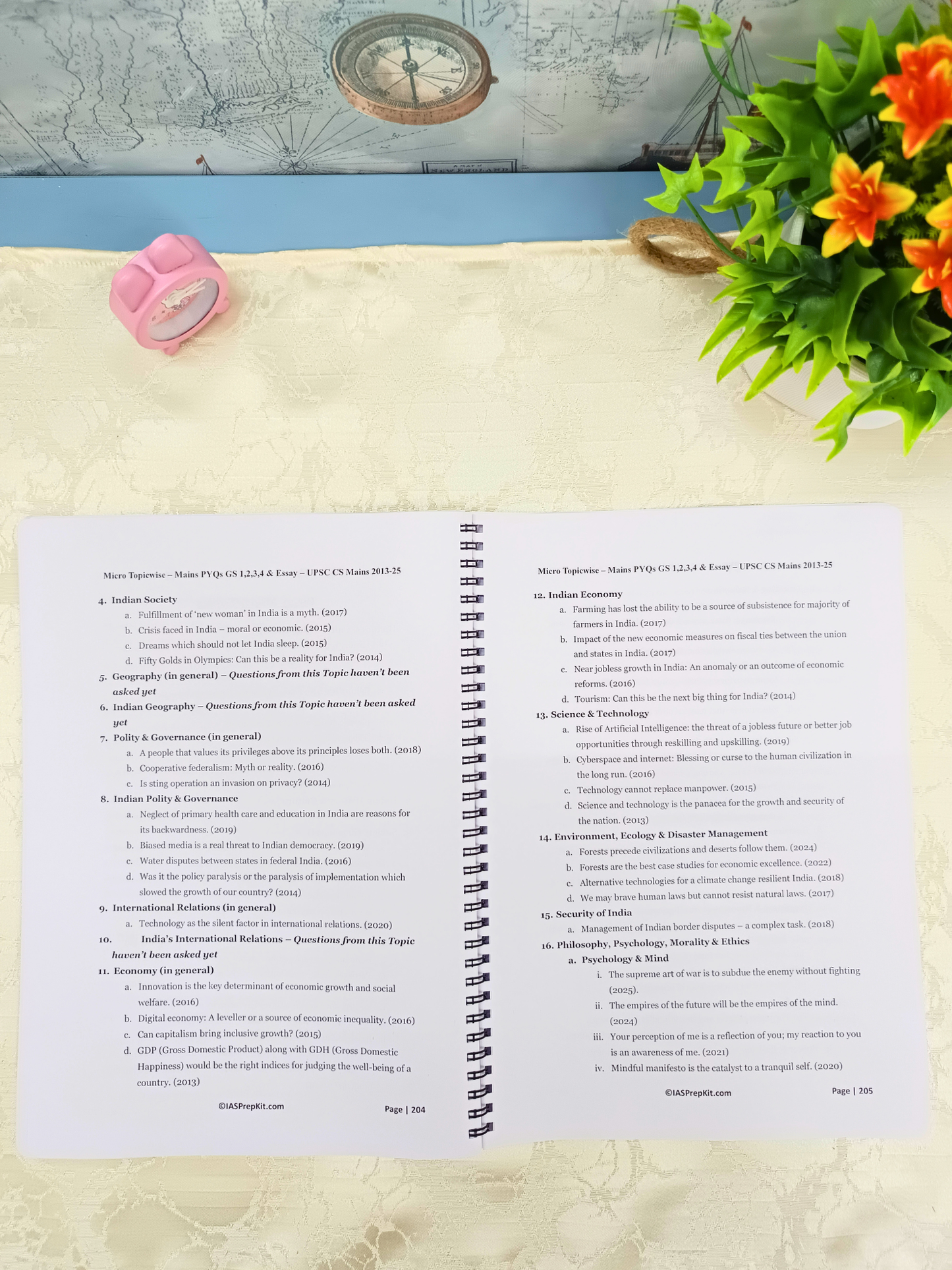 Micro-Topicwise Mains PYQs - GS (1,2,3,4) & Essay