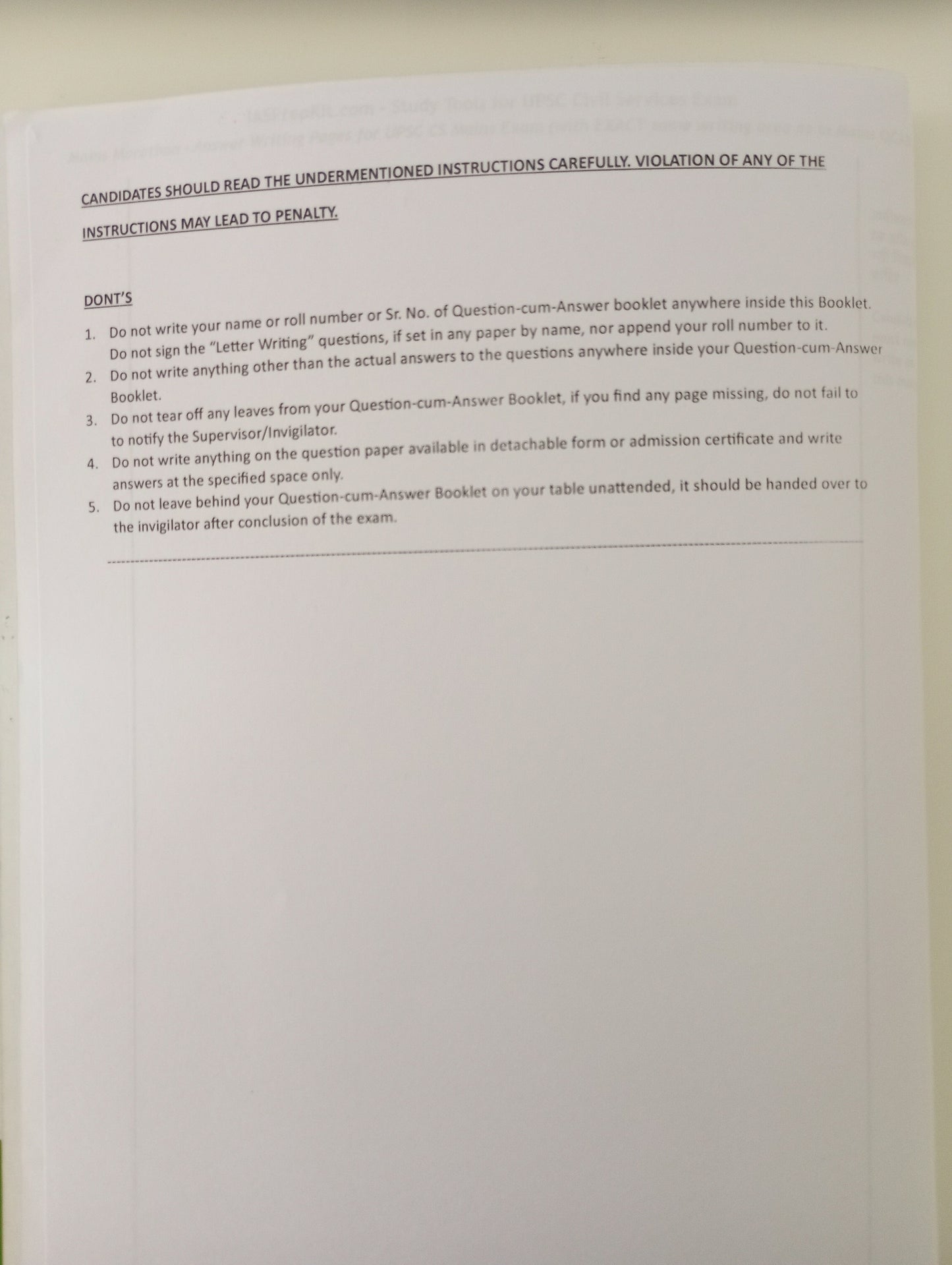 2024 to 2013 (12 Years) - Tamil Literature Optional (includes both paper 1 and 2) - Real Exam Simulator Booklet (UPSC QCAB Size) - Total 24 Booklets