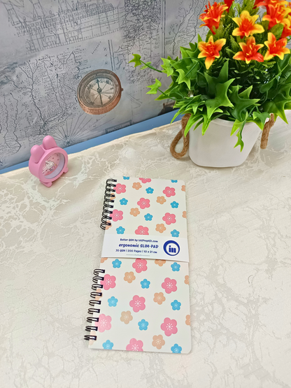 Pastel Meadow Cover Design - Slim Pad - 200 Pages