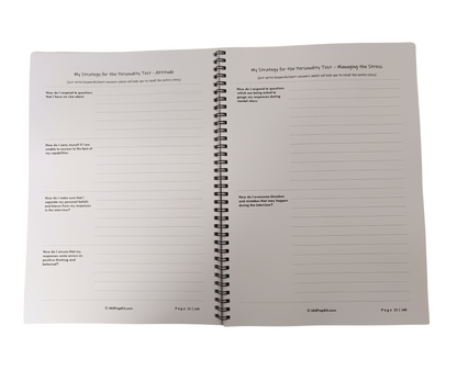 Pinnacle - Journal & Workbook for Civil Services Personality Test  - A4 Size