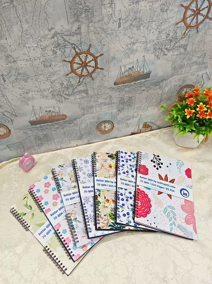 Buy ALL 7 Cover Designs for Rs. 109 EACH - Standard Size B5 Notebook - 200 Pages each