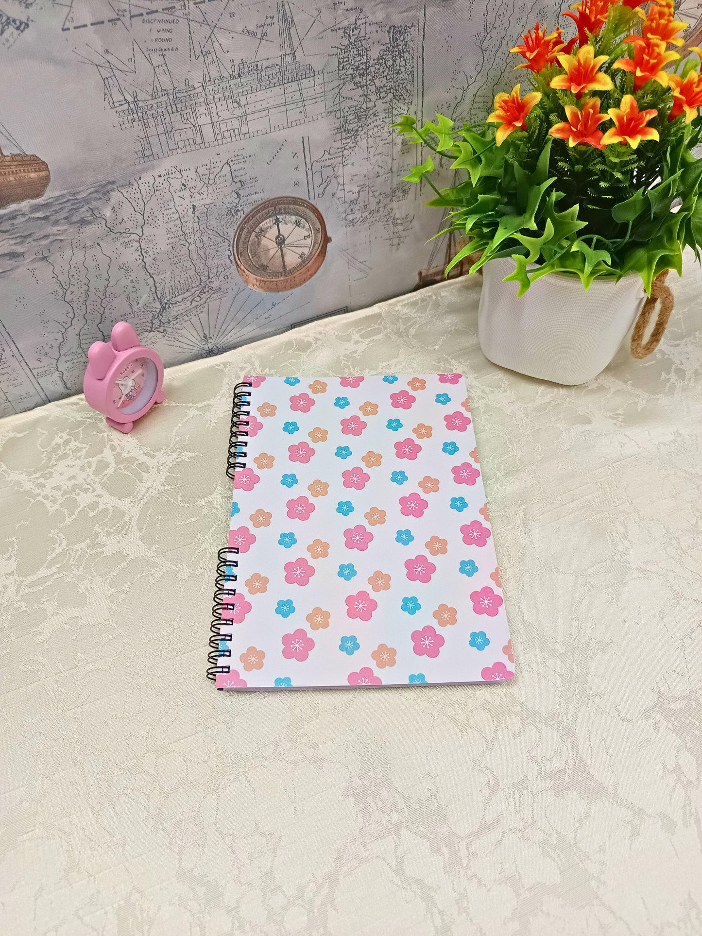 Buy ALL 7 Cover Designs for Rs. 89 EACH - Small Size A5 Notebook - 200 Pages each