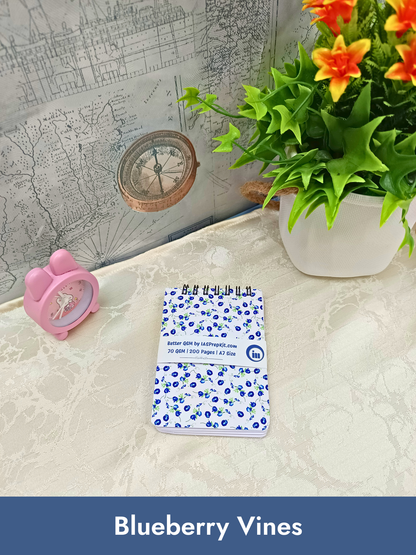 Buy ALL 7 Cover Designs for Rs. 49 EACH - A7 Size Pocket Notepad - 200 Pages each