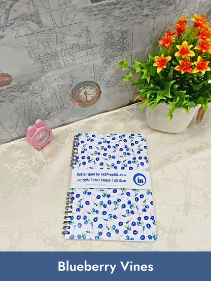 Buy ALL 7 Cover Designs for Rs. 89 EACH - Small Size A5 Notebook - 200 Pages each