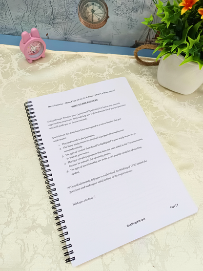 Micro-Topicwise Mains PYQs - GS (1,2,3,4) & Essay
