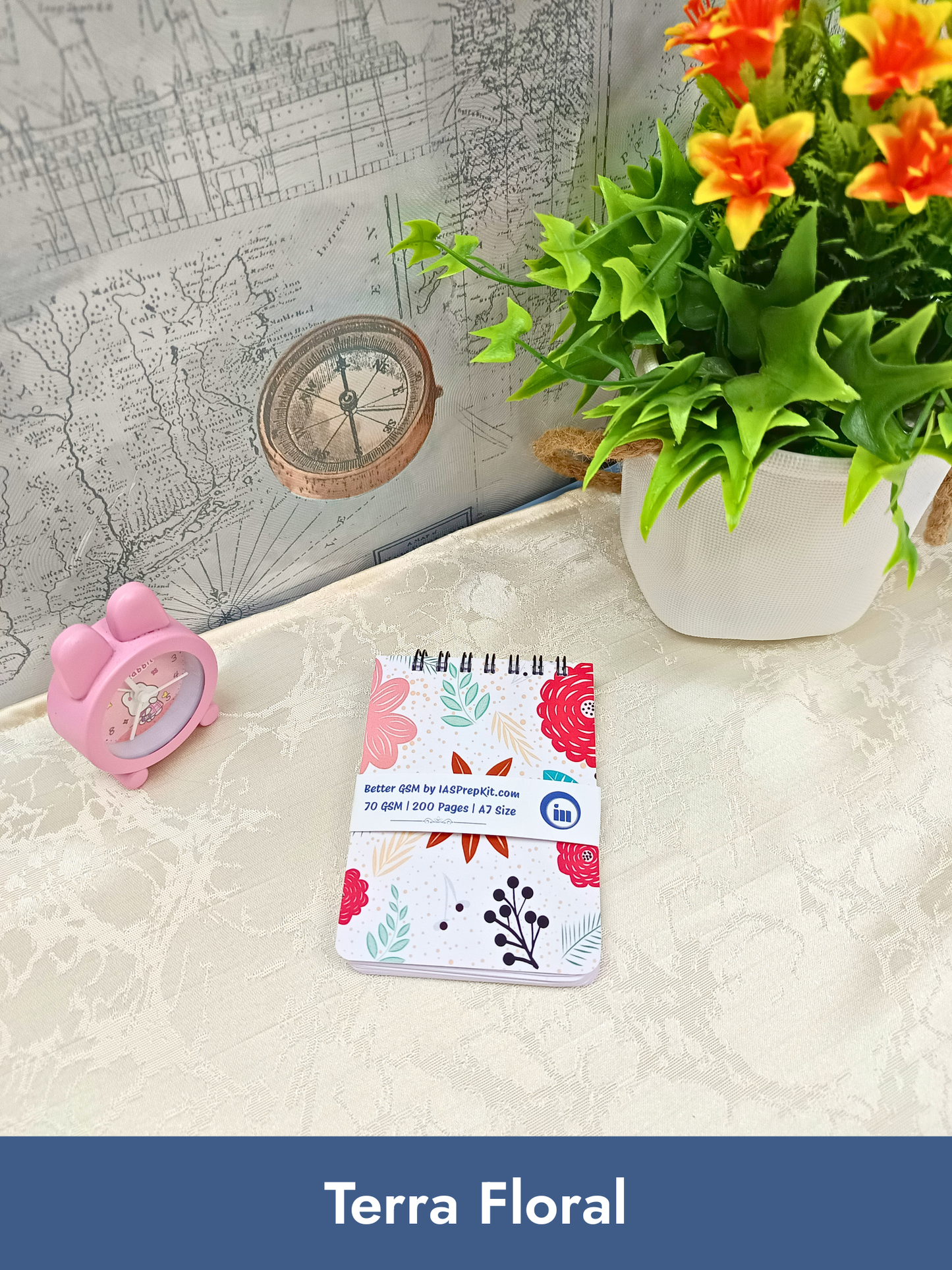 Buy ALL 7 Cover Designs for Rs. 49 EACH - A7 Size Pocket Notepad - 200 Pages each