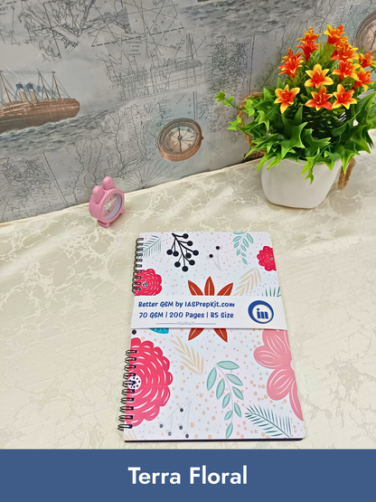 Buy ALL 7 Cover Designs for Rs. 109 EACH - Standard Size B5 Notebook - 200 Pages each