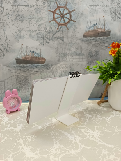 Art Glitch - 2026 UPSC Desk Calendar with Important UPSC Dates