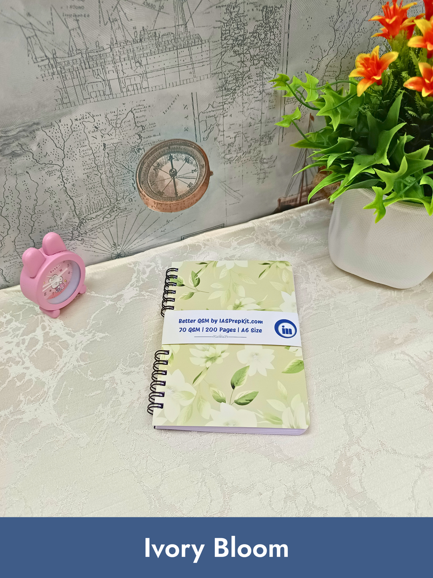 Buy ALL 7 Cover Designs for Rs. 69 EACH - A6 size Pocket Notebook - 200 Pages each