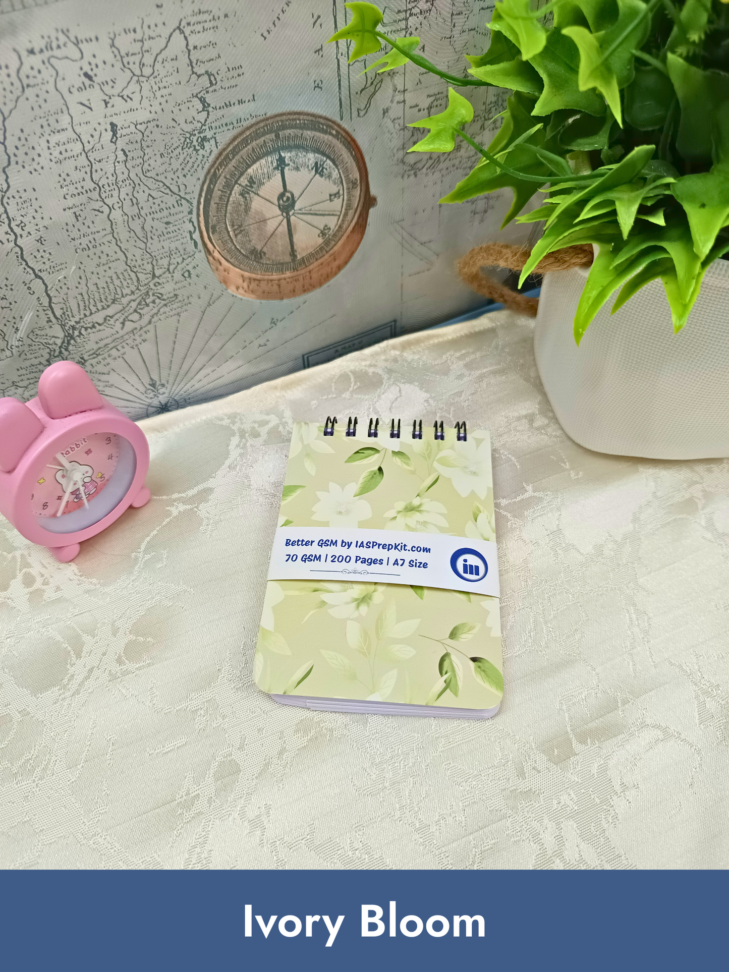 Buy ALL 7 Cover Designs for Rs. 49 EACH - A7 Size Pocket Notepad - 200 Pages each