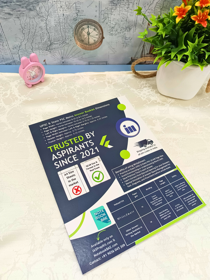 WriteSmart Green - 20 Booklets (Total 2,000 Pages)