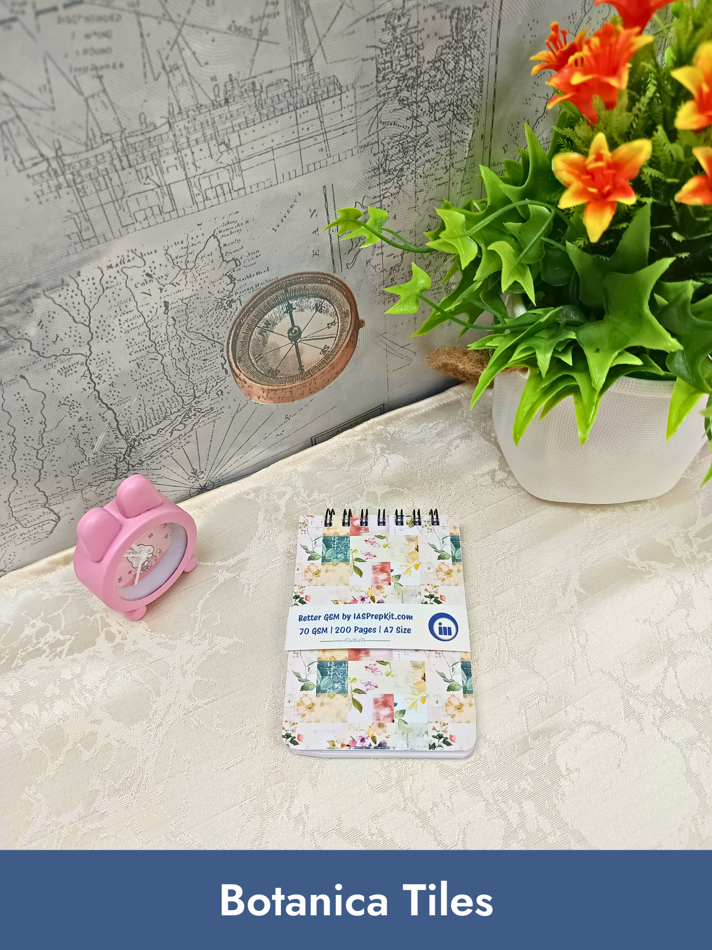 Buy ANY 2 Cover Designs for Rs. 74 EACH - A7 size Pocket Notepad - 200 Pages each