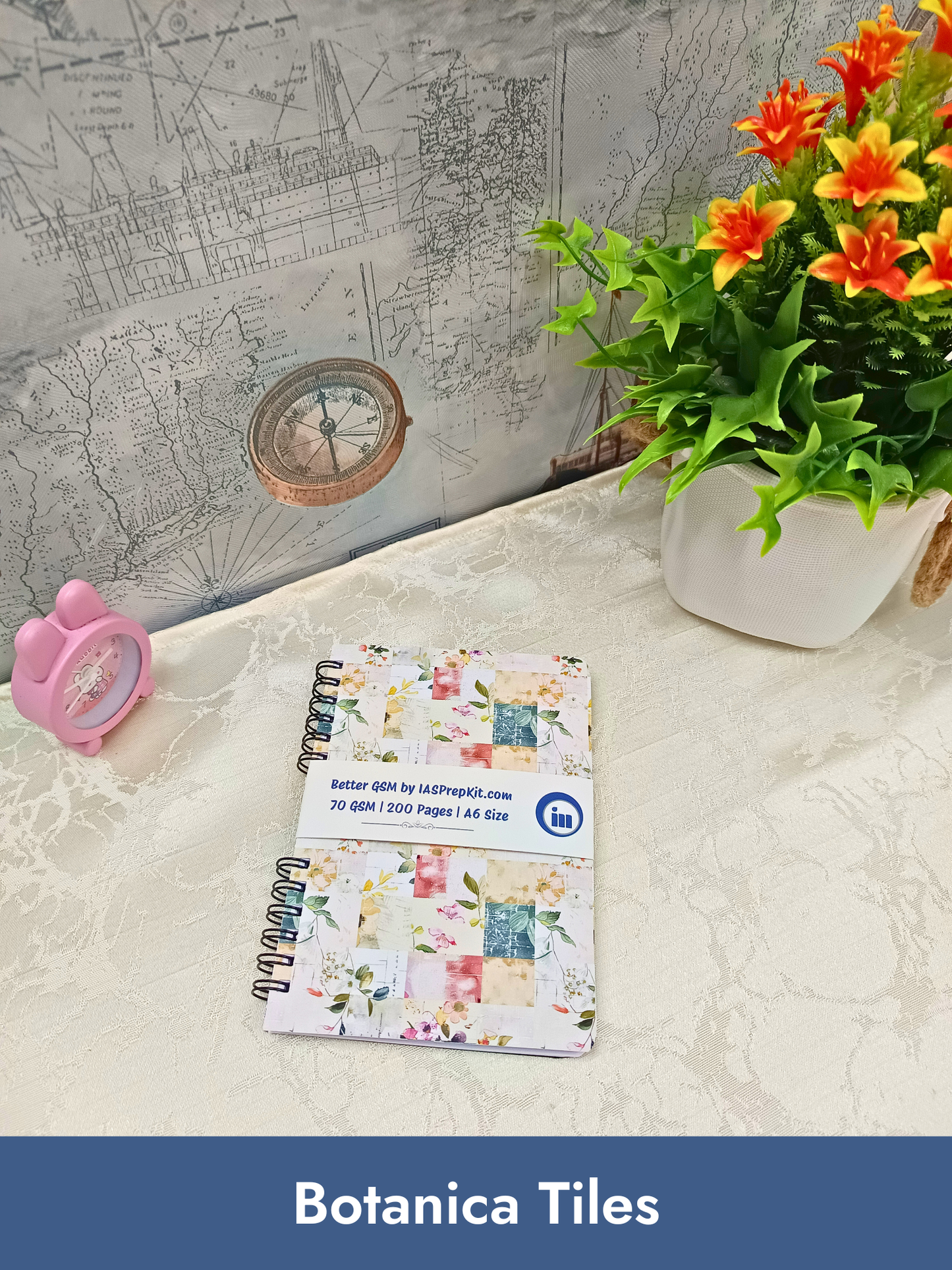 Buy ANY 2 Cover Designs for Rs. 89 EACH - A6 size Pocket Notebook - 200 Pages each