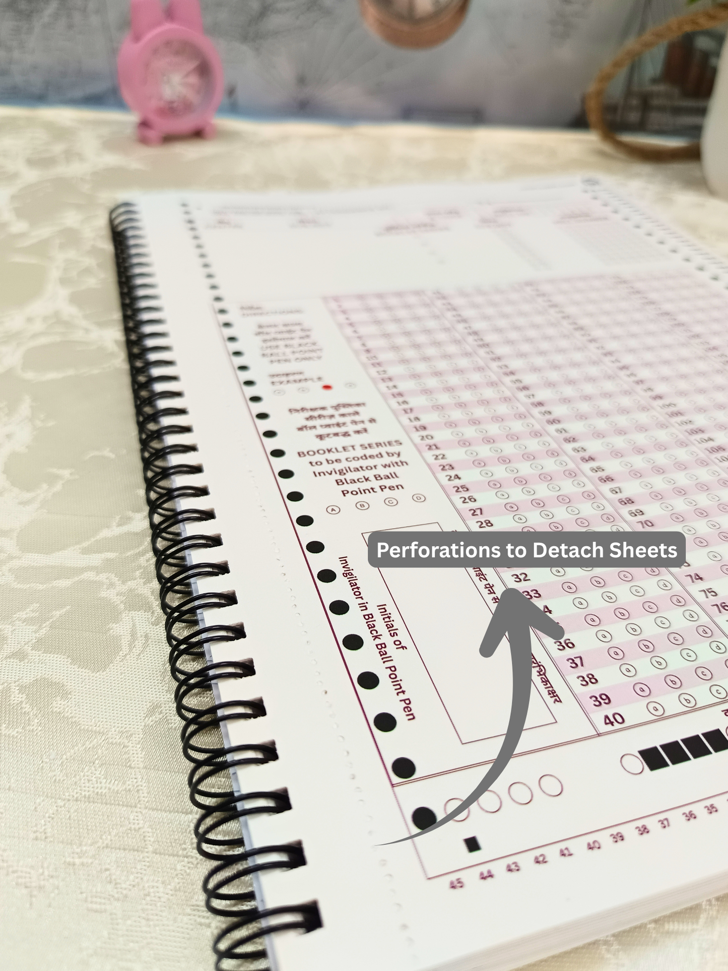 25 OMR Practice Sheets - Exact UPSC Replica