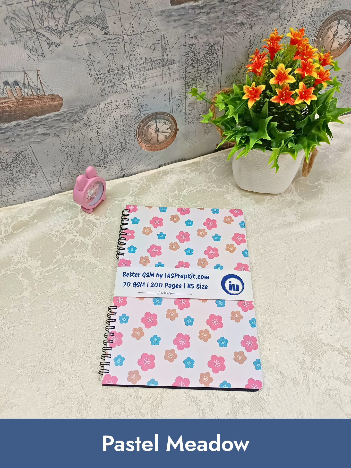 Buy ALL 7 Cover Designs for Rs. 109 EACH - Standard Size B5 Notebook - 200 Pages each