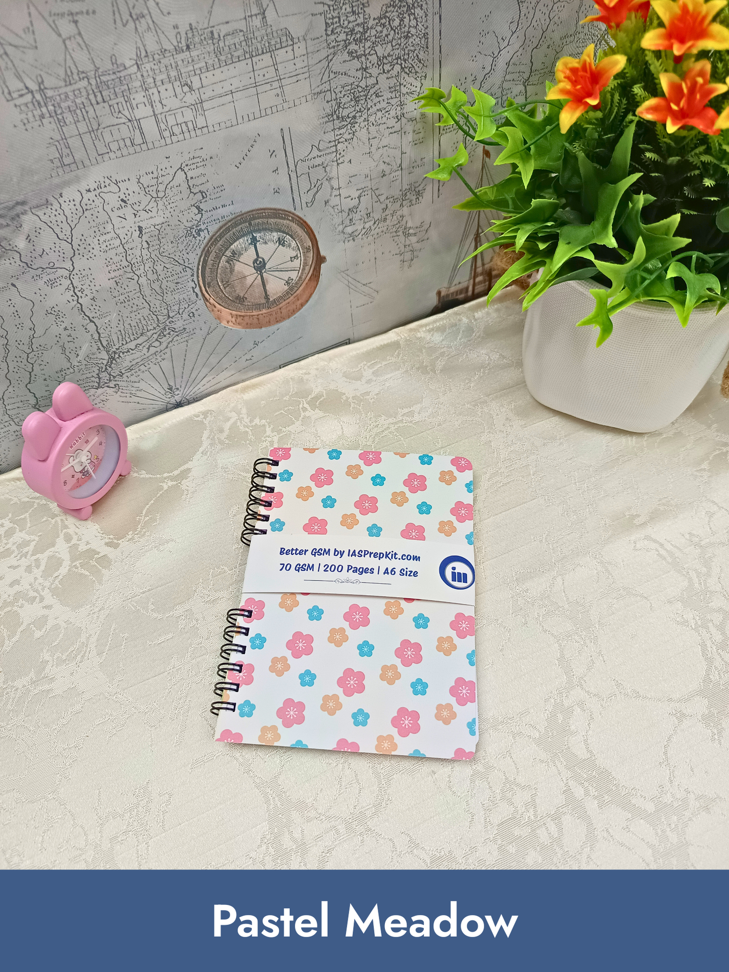 Buy ANY 2 Cover Designs for Rs. 89 EACH - A6 size Pocket Notebook - 200 Pages each