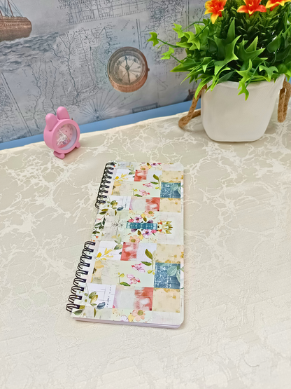 Botanica Tiles Cover Design - Slim Pad - 200 Pages