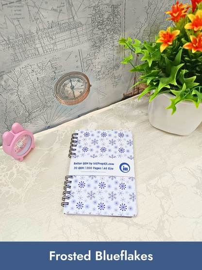 Buy ALL 7 Cover Designs for Rs. 69 EACH - A6 size Pocket Notebook - 200 Pages each