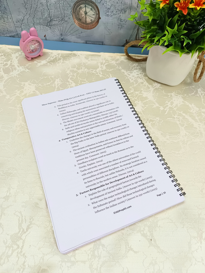 Micro-Topicwise Mains PYQs - GS (1,2,3,4) & Essay