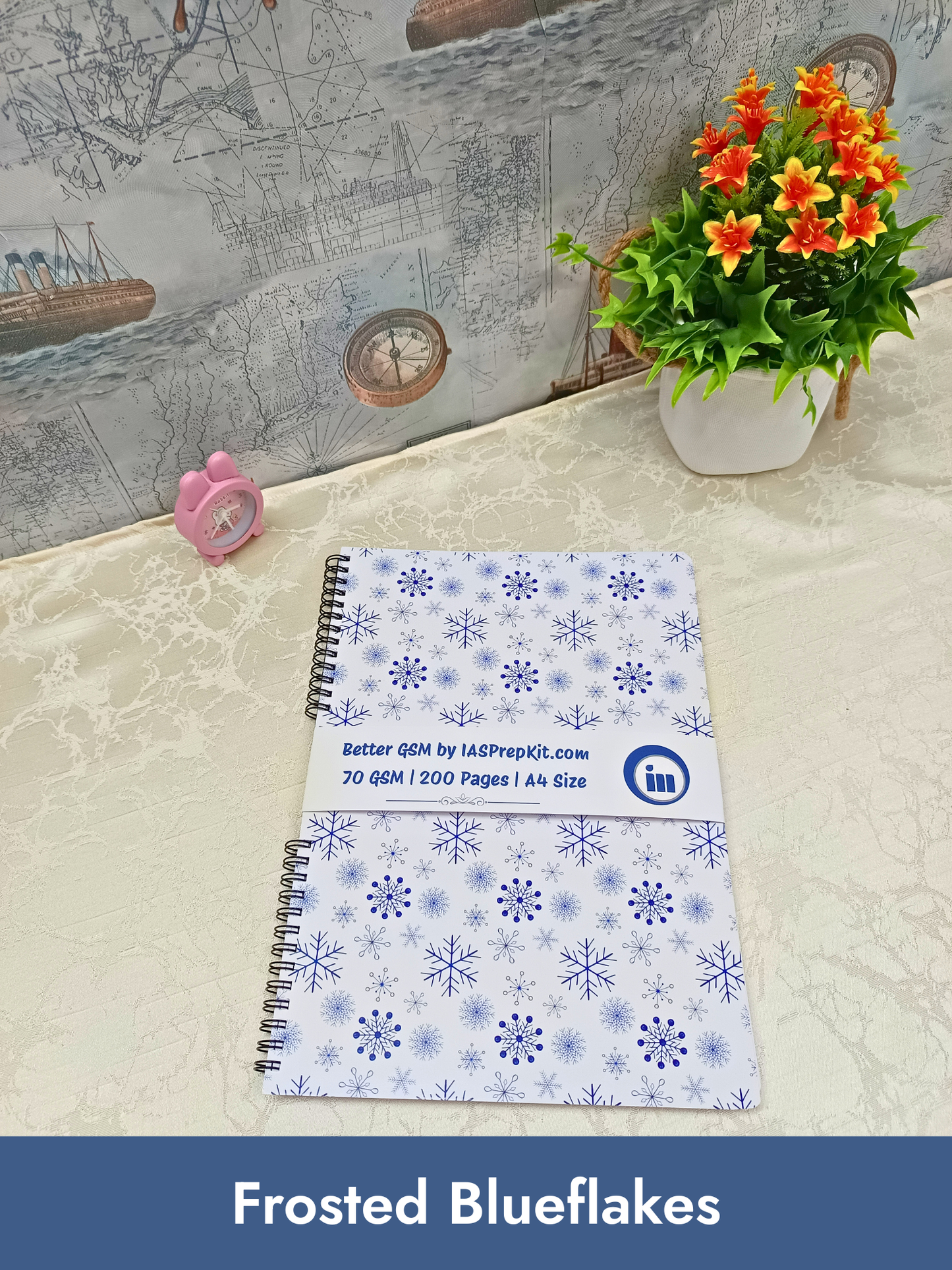 Buy ALL 7 Cover Designs for Rs. 149 EACH - Large Size A4 Notebook - 200 Pages each