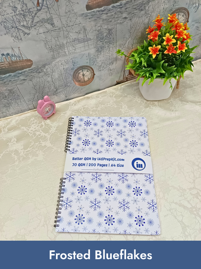 Buy ALL 7 Cover Designs for Rs. 149 EACH - Large Size A4 Notebook - 200 Pages each