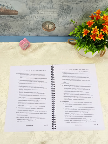 Micro-Topicwise Mains PYQs - GS (1,2,3,4) & Essay