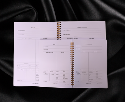 A5 Size - Zenith 6E - Exam Planner, Study & Lifestyle Journal for 6 Months (You can use this from any date)