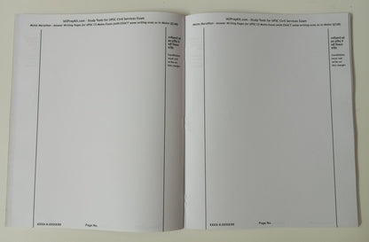 2024 to 2013 (12 Years) - Malayalam Literature Optional (includes both paper 1 and 2) - Real Exam Simulator Booklet (UPSC QCAB Size) - Total 24 Booklets