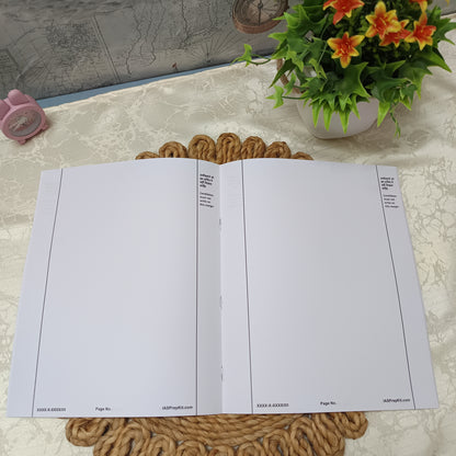 WriteSmart QCAB - UPSC Mains Dimensions Empty QCAB for test simulation - 18 Booklets (Total 1152 Pages) - 80 GSM paper