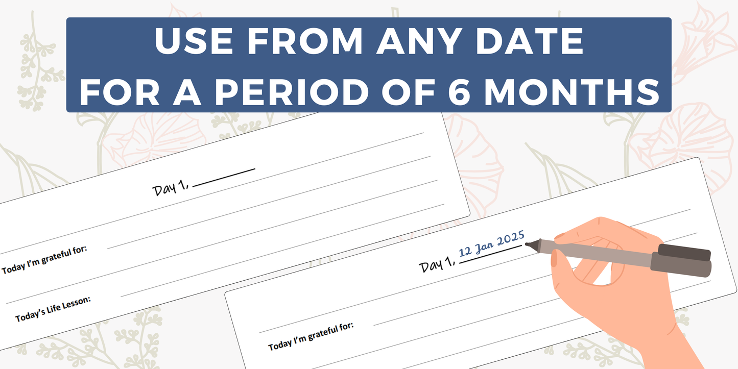 A5 Size - Zenith 6E - Exam Planner, Study & Lifestyle Journal for 6 Months (You can use this from any date)