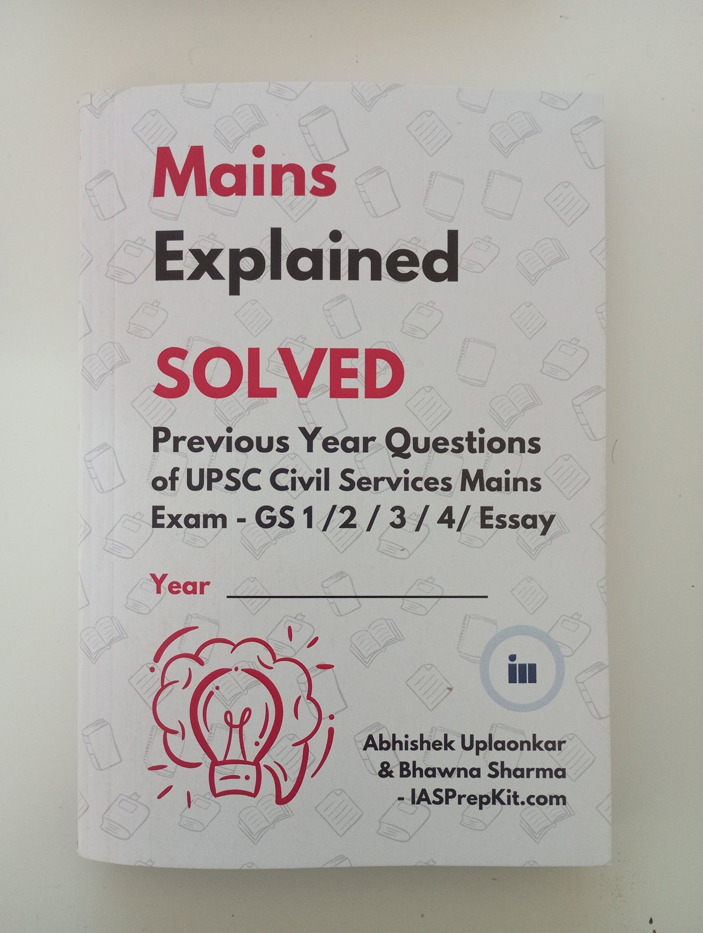 Solved PYQs - UPSC CS Mains 2024 - GS 1,2,3,4 & Essay - Pointwise & Word-limit based answers  - Price below is the final price including shipping