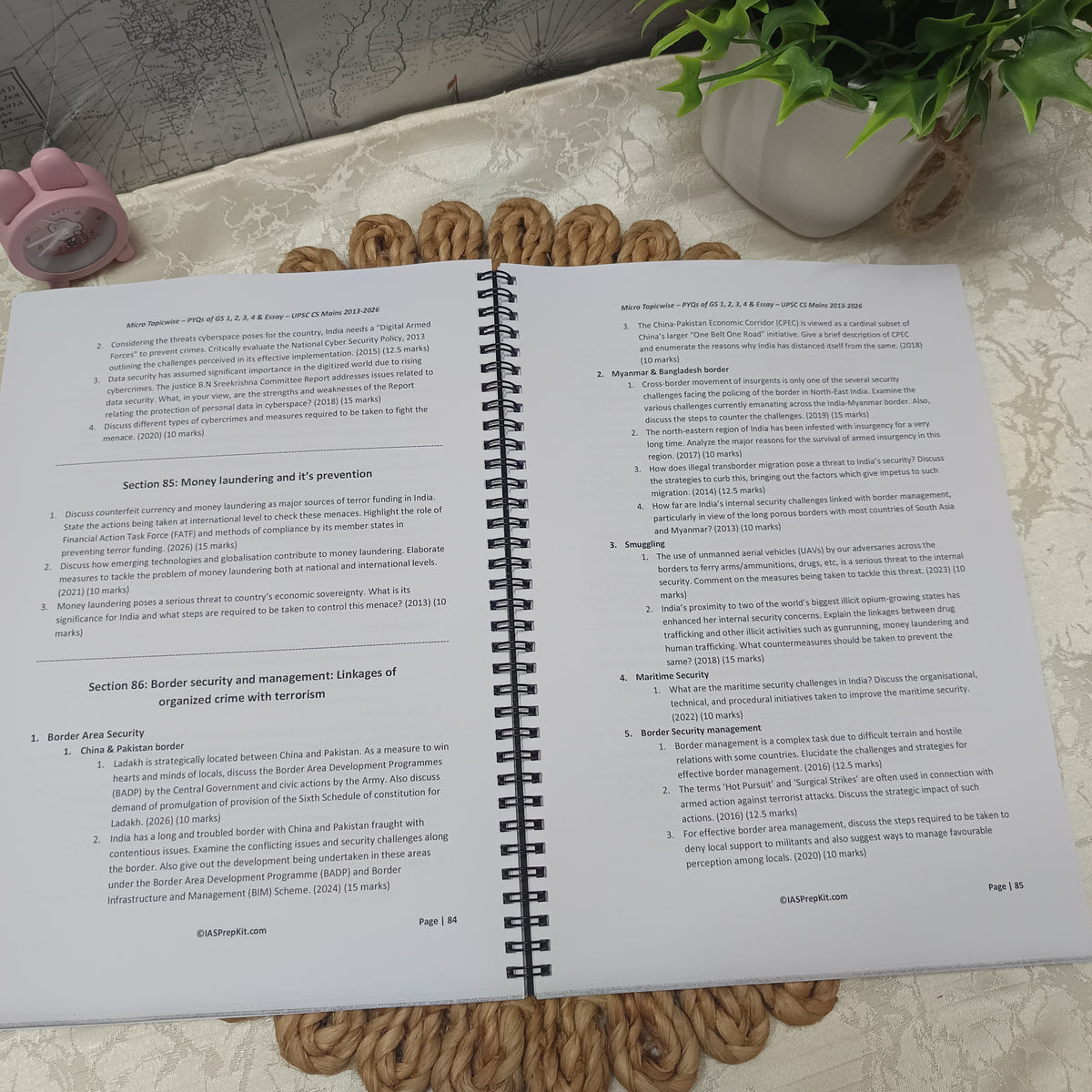 Micro-Topicwise Mains PYQs - GS (1,2,3,4) & Essay