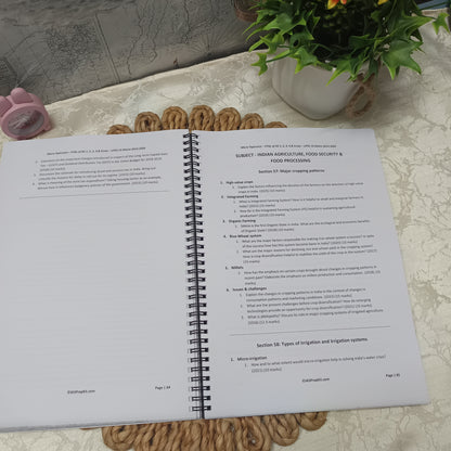 Micro-Topicwise Mains PYQs - GS (1,2,3,4) & Essay